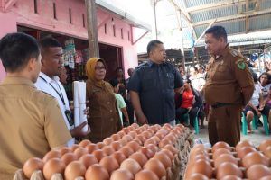 Pemkab Tapsel Gelar Gerakan Pasar Murah di Tantom Angkola