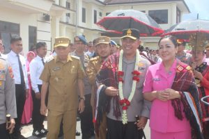 Kapoldasu Resmikan Masjid dan SPKT, Wabup Tapsel Sambut Hangat Kedatangannya