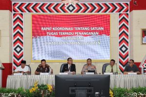 Ciptakan Suasana Aman Kondusif, Pemerintah dan Aparat di Tapsel Resmi Bentuk Satgas Premanisme