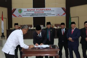 Pemkab Tapsel dan DPRD Sepakati Perubahan KUA-PPAS 2025