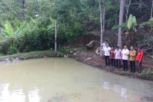Program 1000 Kolam Terus Digalakkan, Bupati Tapsel Serahkan Bantuan Indukan Ikan, Pakan dan Lainnya
