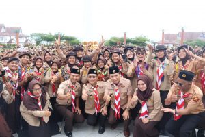 Bupati Gus Irawan Ajak Peserta Perkemahan Hidupkan Semangat Tapsel Bangkit